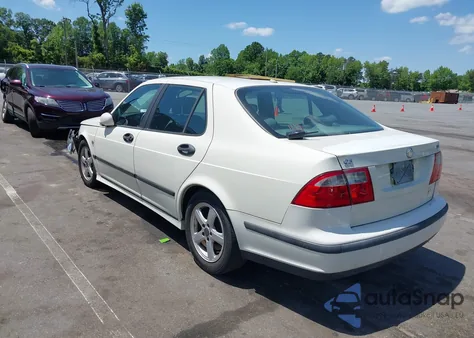 2004 Saab 9-5 Arc из США, поврежденный, VIN YS3ED49A343017613